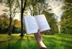 reading books